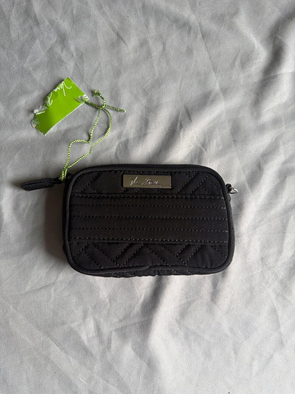 Vera Bradley Small Black Tech Case NWT